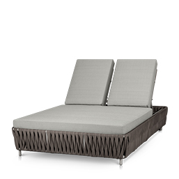 Double Chaise Gray